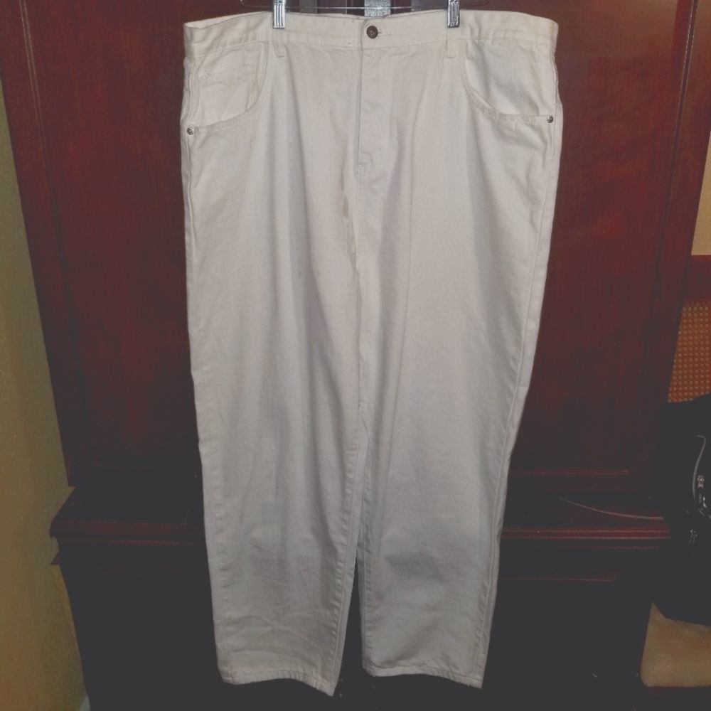 Nasty Gal White stretch Skinny Jeans Plus‎ Size 20